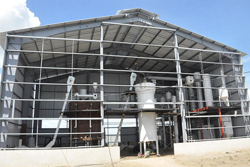 泰國(guó)客戶300噸米糠膨化浸出精煉脫蠟脫脂